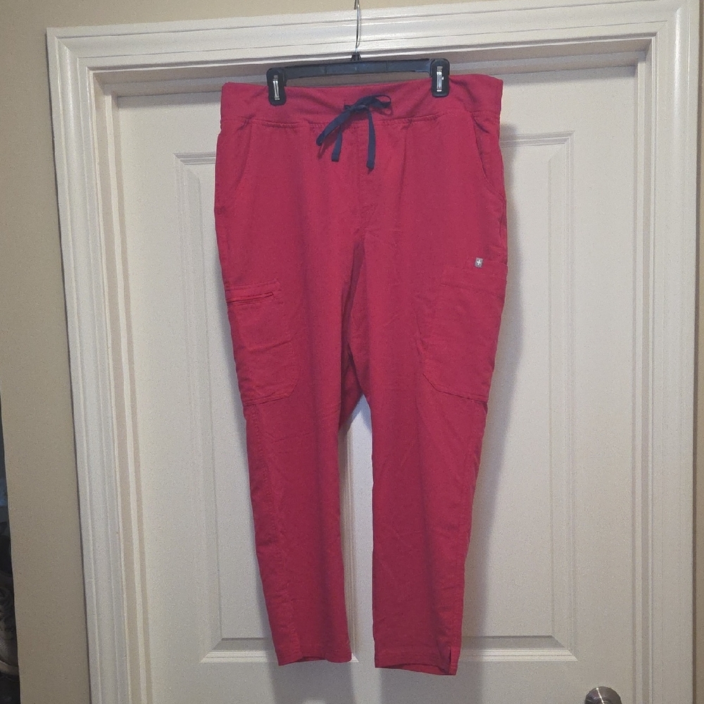 FIGS High Waisted Yola Pants In Ultra Rpse XXL Petite